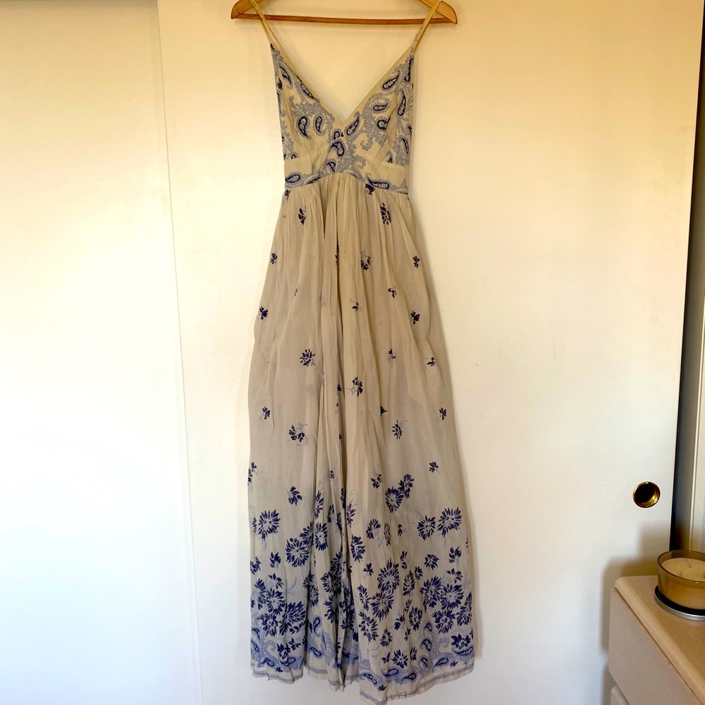 100% cotton maxi dress. Gap. Medium.